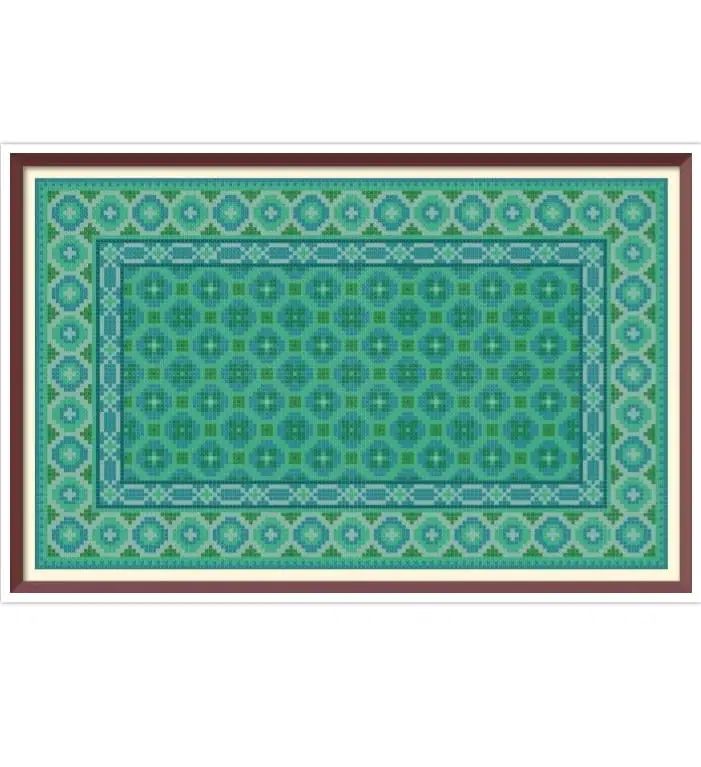 Rug for a Dolls Cross Stitch Pattern Miniature for Needlepoint 1 Rug for a Dolls Cross Stitch Pattern Miniature for Needlepoint