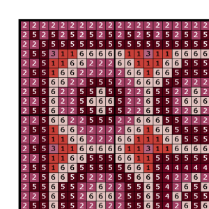 Rug for a Dolls Cross Stitch Pattern Miniature for Needlepoint