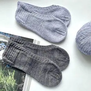 Shicheng no show socks knitting pattern (PDF EN)