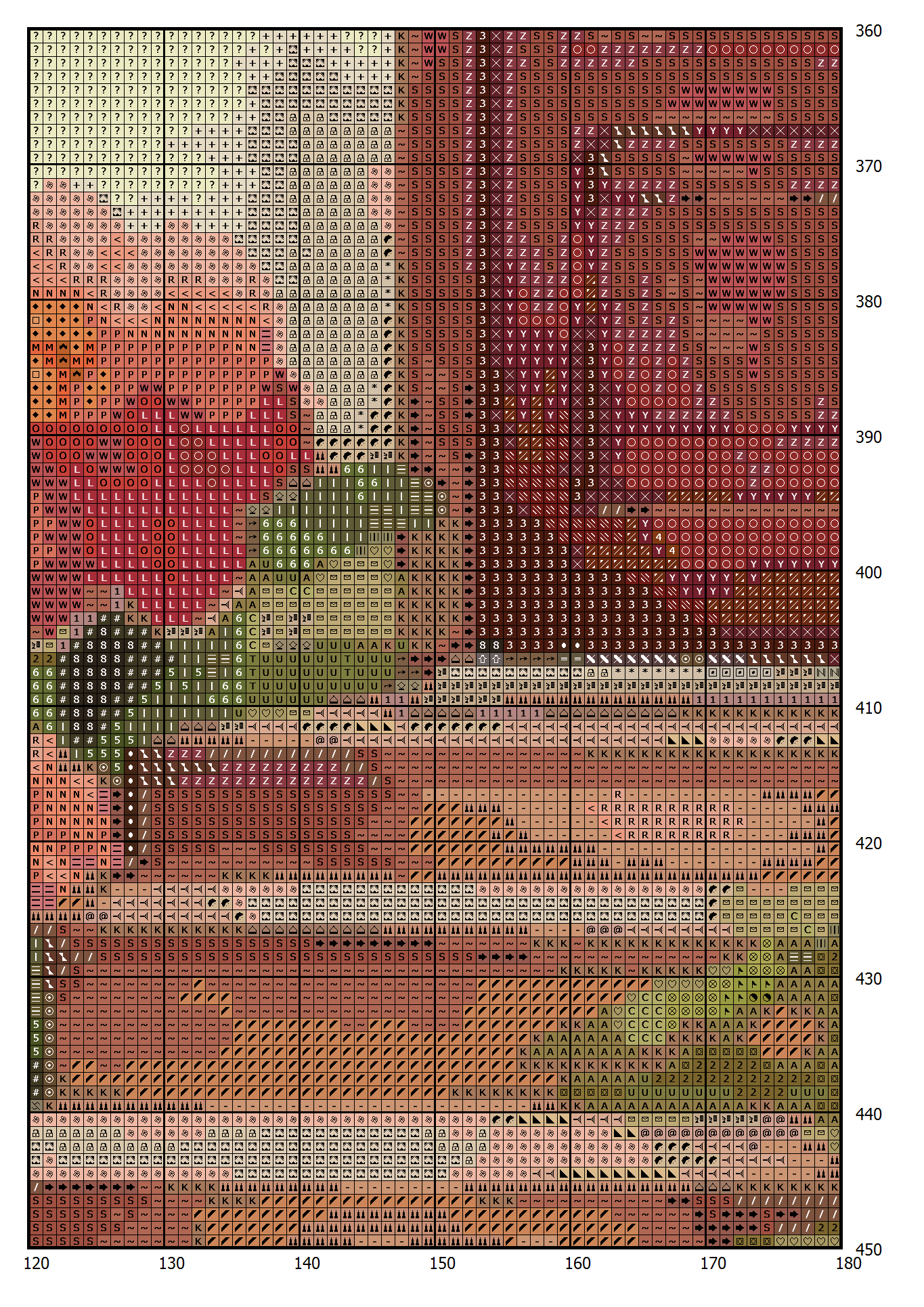 House in Garden Cross Stitch Pattern Vintage Counted 704 276 - Image 3
