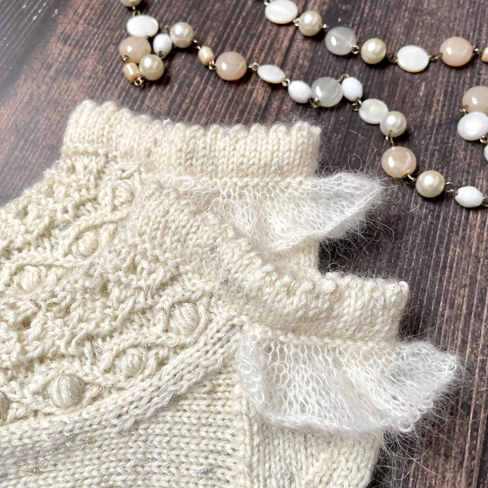 Pearl lace socks knitting pattern (PDF ENG) 2 Pearl lace socks knitting pattern (PDF ENG) - Image 2