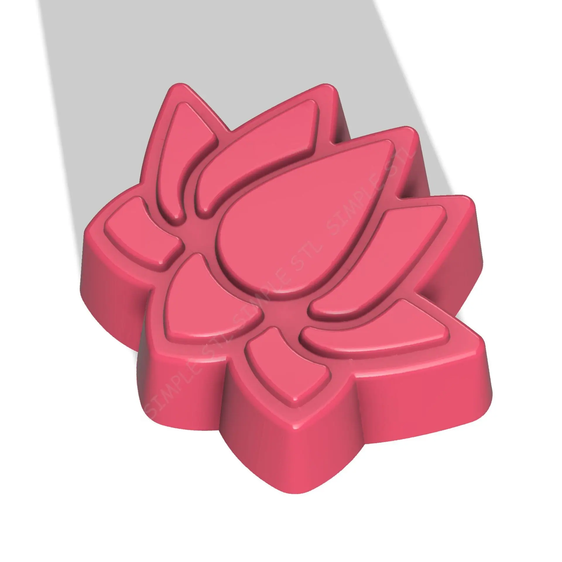 Lotus STL file for vacuum forming and 3D printing 3 LOTUS STL FILE for vacuum forming and 3D printing