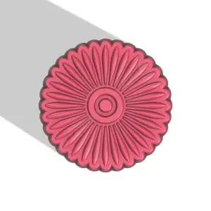 GERBERA STL FILE for vacuum forming and 3D printing