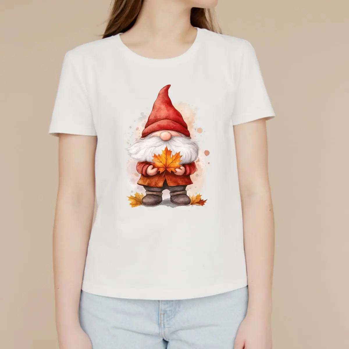 Fall gnome png art print Sublimation design 3 Fall gnome png art print Sublimation design - Image 3