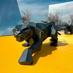 Welding Project Plans Drawings Panther (DXF, PDF)