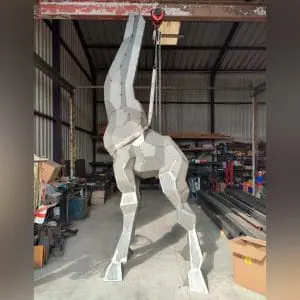 Welding Project Plans Drawings Giraffe (DXF, PDF)