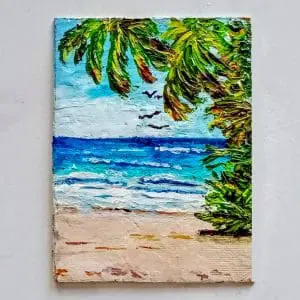 Hawaiian Beach painting