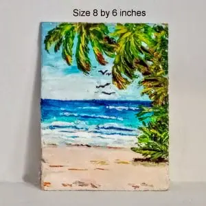 Hawaiian Beach painting