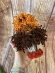 knitted trees, Decorative tree
