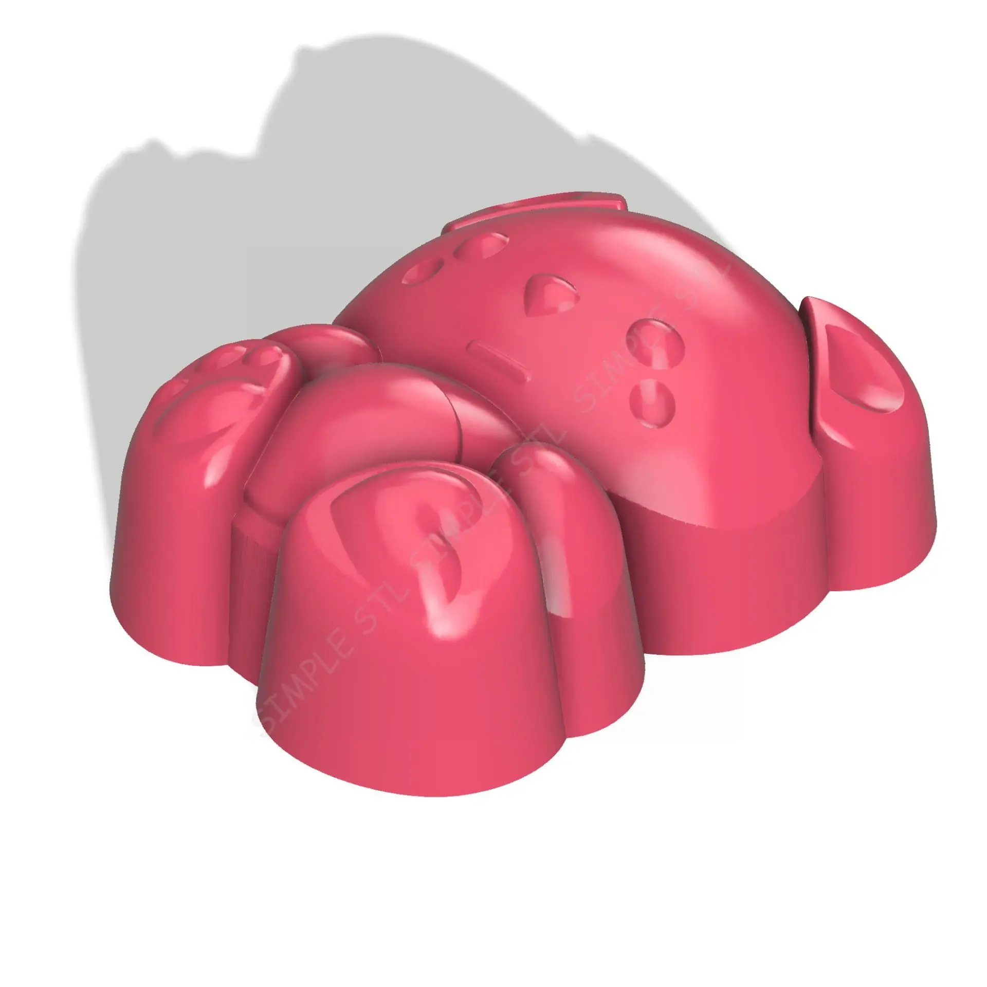 PANDA STL FILE for vacuum forming and 3D printing 3 PANDA STL FILE for vacuum forming and 3D printing