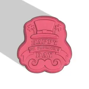 PATRICKS DAY STL FILE for vacuum forming and 3D printing
