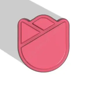 Tulip STL FILE for vacuum forming and 3D printing