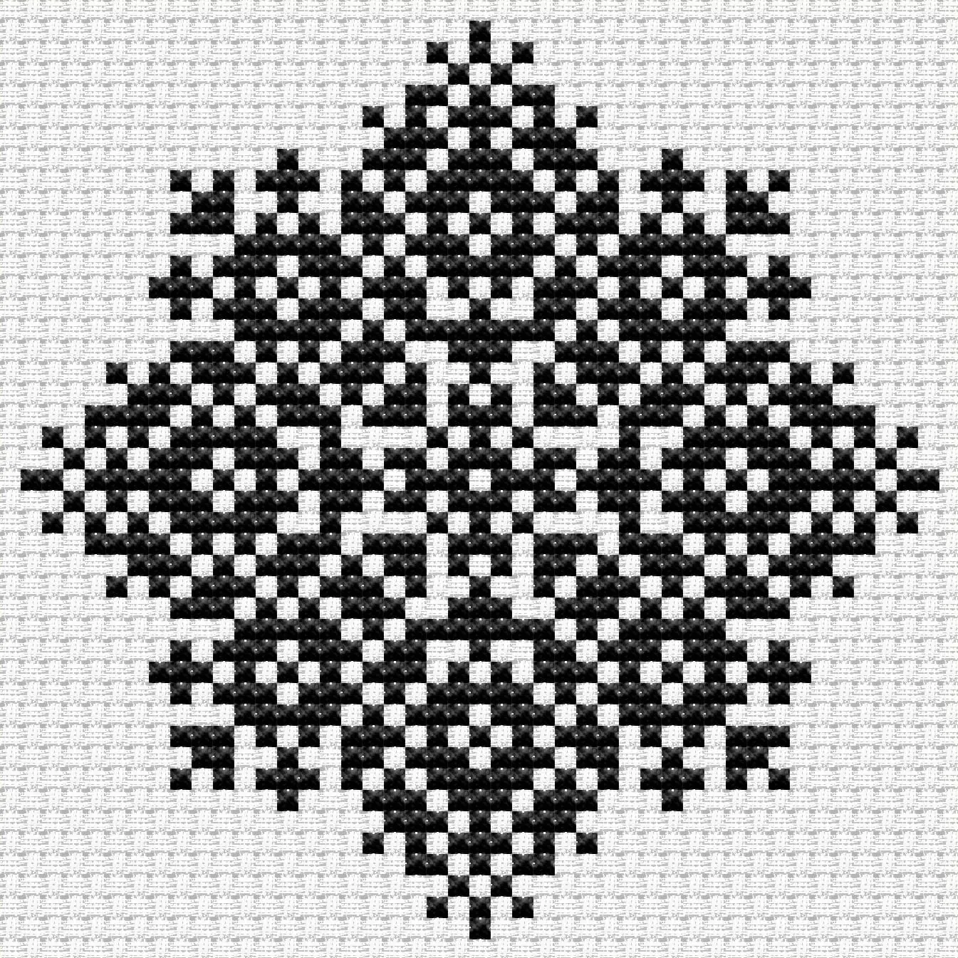 Cross stitch pattern Snowflakes 3 Cross stitch pattern Snowflakes - Image 3