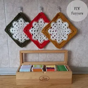 Crochet pattern potholder