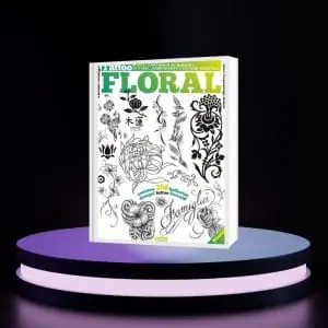 Floral tattoo idea
