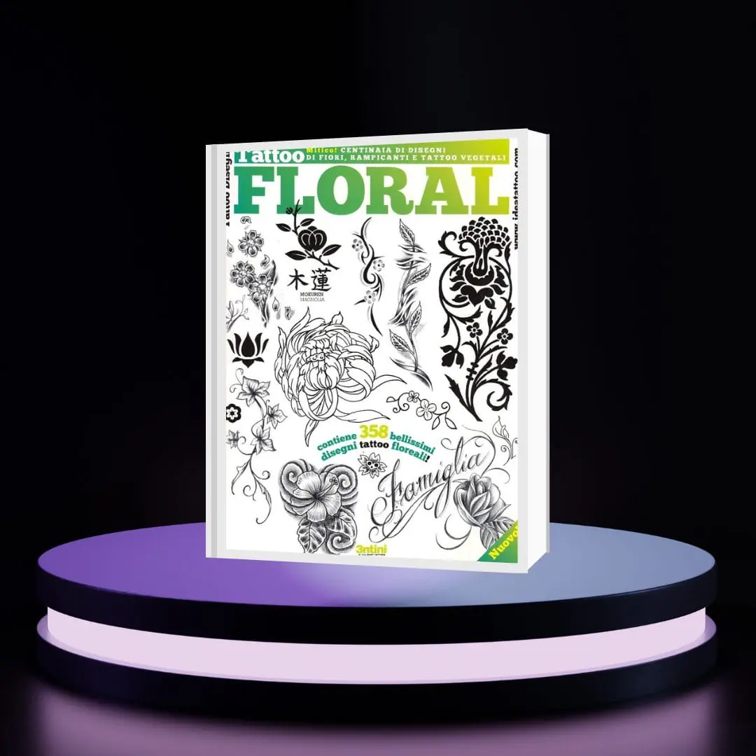 Floral tattoo idea