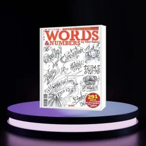 Ueo Tattoo - Words & Numbers