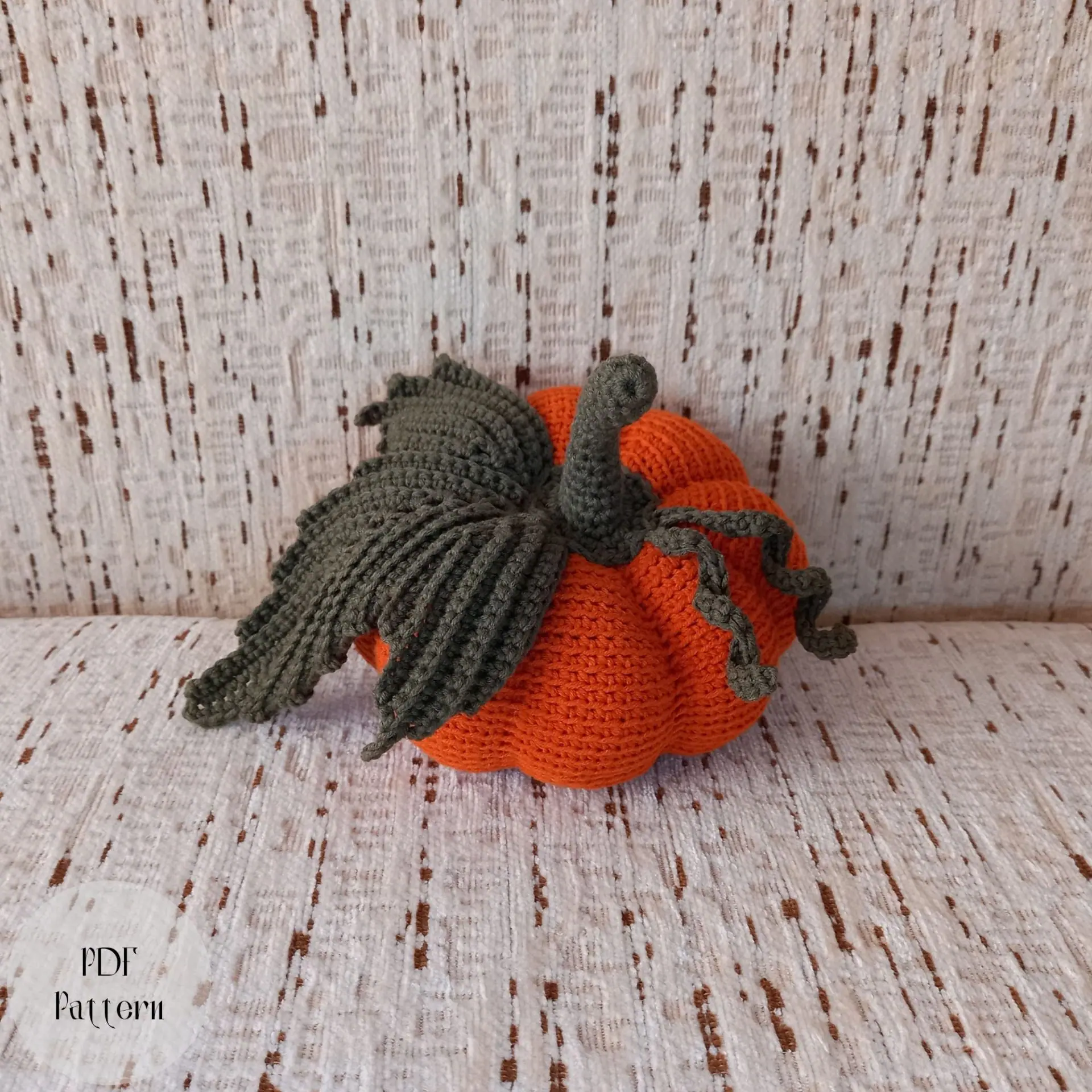 Pumpkin crochet pattern in 2 sizes, Witch Hat, Halloween gift 2 Crochet pumpkin