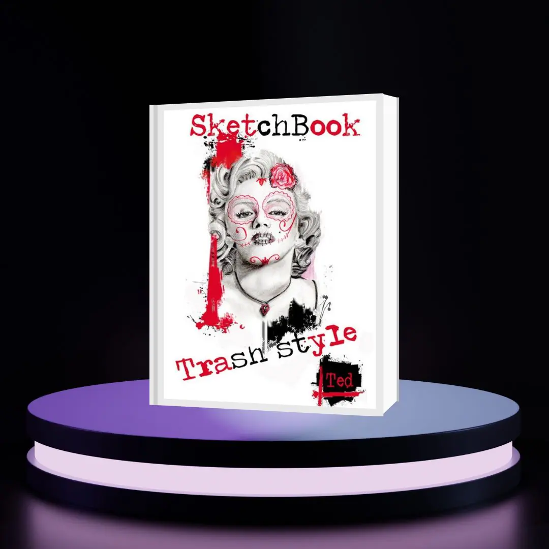 Ted Trash style sketchbook 1 Ted Trash style sketchbook