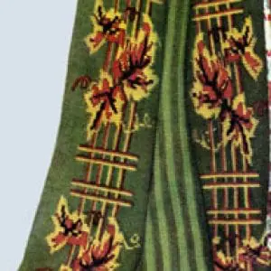 Vintage Crochet Pattern Afghan Plaid Vine and Trellis