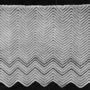 Vintage Crochet Pattern Afghan Plaid Baby