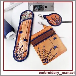 Halloween_In_the_hoop_set_Case_key_fob_zip_lock_purse_embroidery_design_ITH