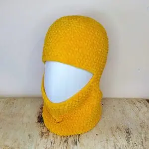 plush balaclava crochet