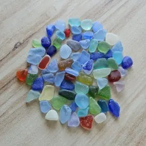 Sea glass set mini size A188
