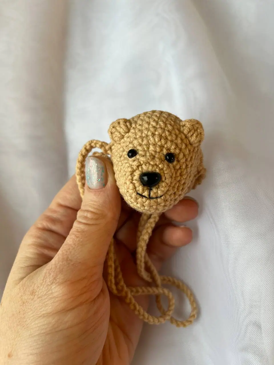 Nose warmer crochet bear PATTERN. Handmade animal lover gift 8 Nose warmer crochet bear PATTERN. Handmade animal lover gift - Image 8