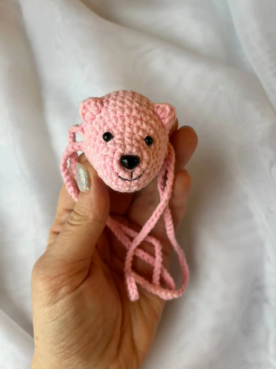 Nose warmer crochet bear PATTERN. Handmade animal lover gift 7 Nose warmer crochet bear PATTERN. Handmade animal lover gift - Image 7