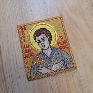 Saint John the Russian embroidery design