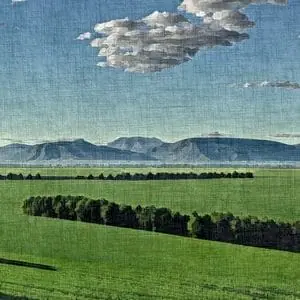 Painting - "The Soft Hush of Green''