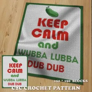 Keep Calm and Wubba Lubba Dub Dub