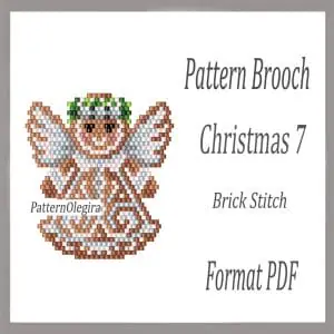Christmas 7 beading pattern Bead pattern Olegirabeadpatterns