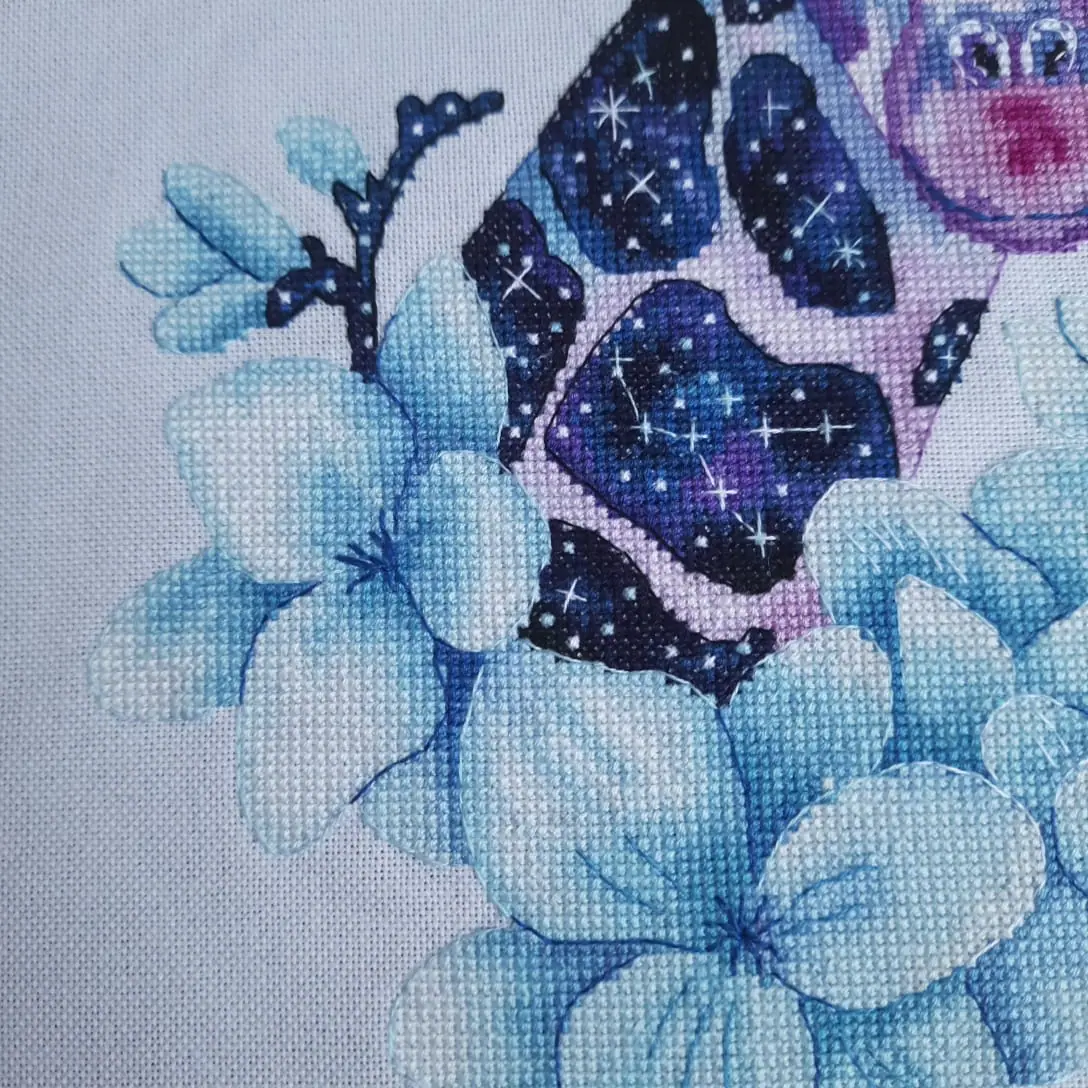 Cosmic Giraffe Digital Cross Stitch Pattern 7 Cosmic Giraffe Digital Cross Stitch Pattern - Image 7