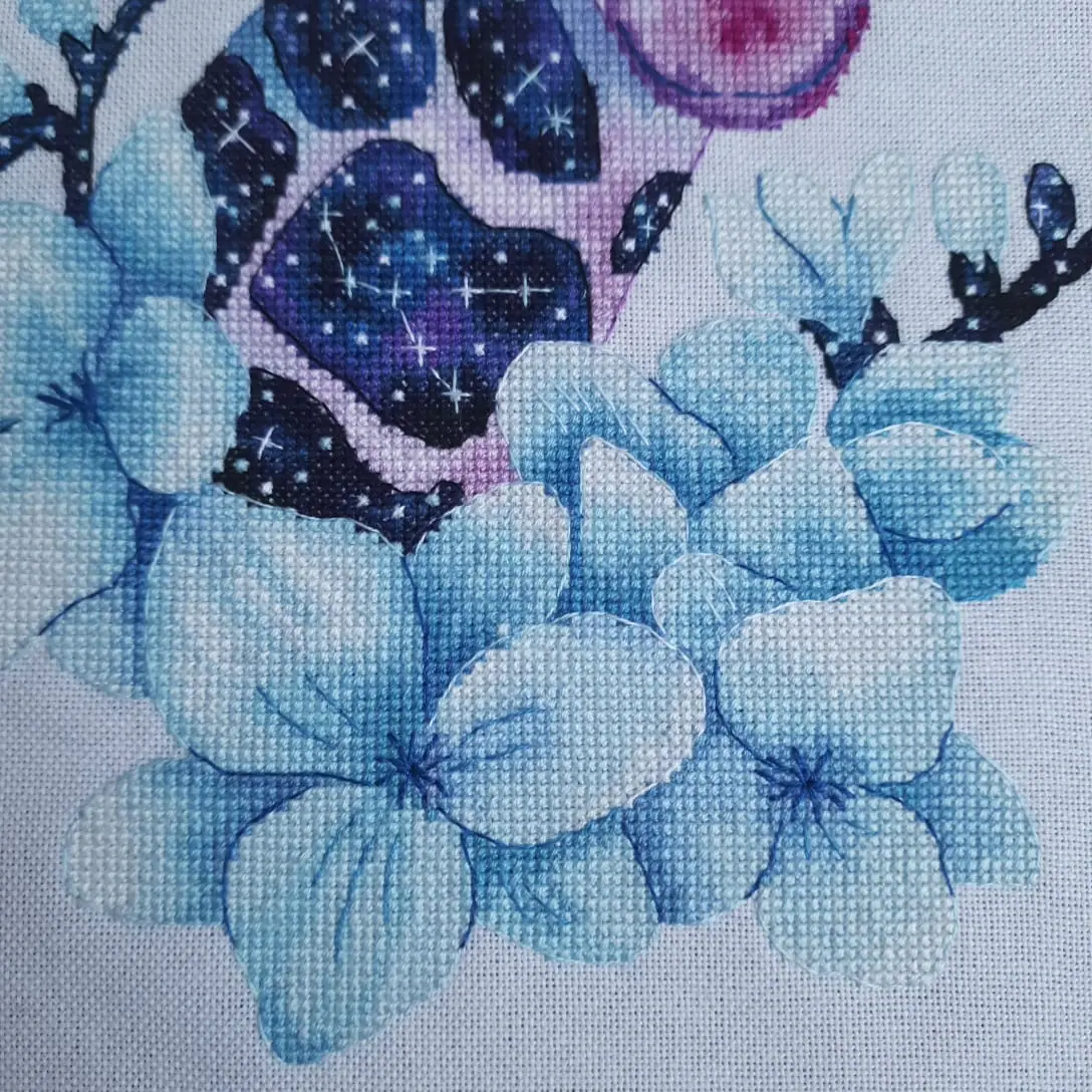 Cosmic Giraffe Digital Cross Stitch Pattern 8 Cosmic Giraffe Digital Cross Stitch Pattern - Image 8