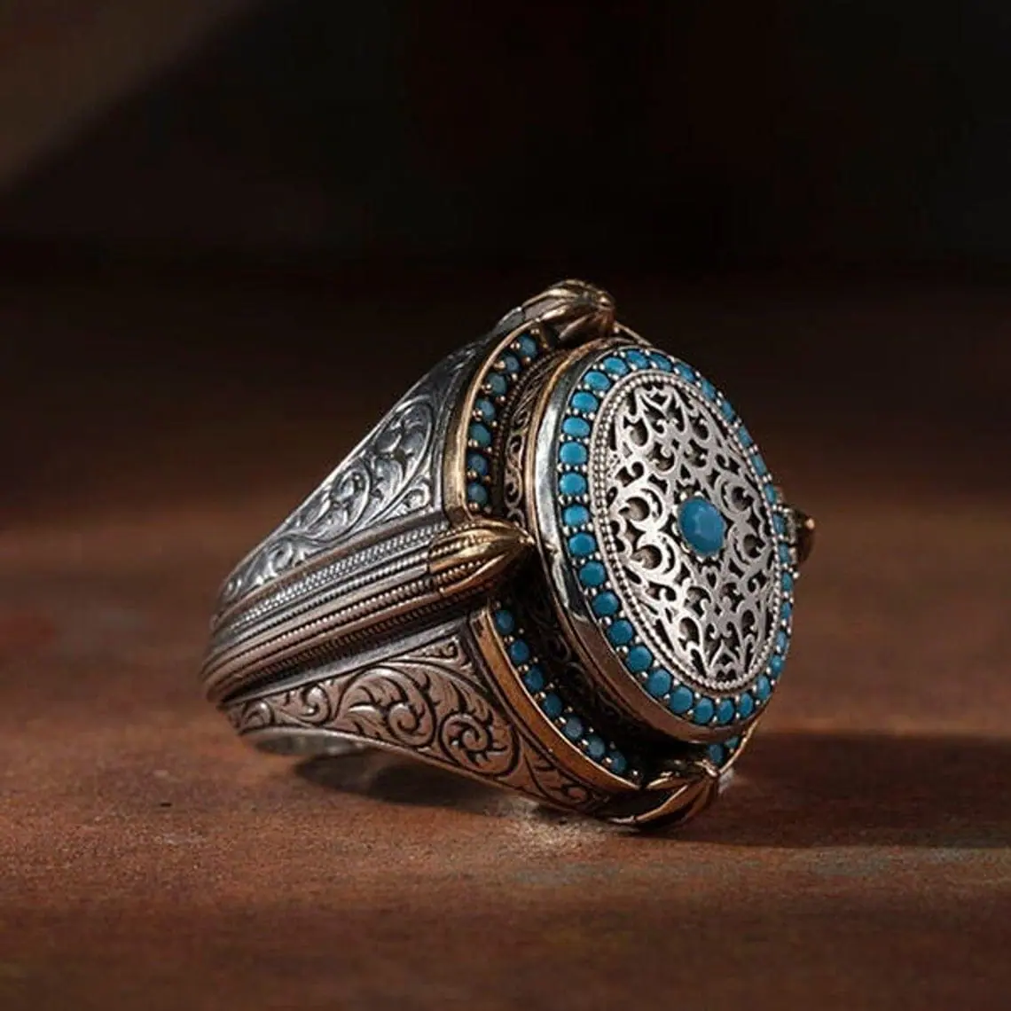 ミッシングリンク シークレット SECRET 1枚 Silver Secret Compartment Ring – Elegance with a Hidden