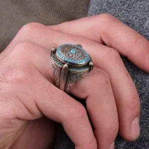 Silver Secret Compartment Ring – Elegance with a Hidden Touch