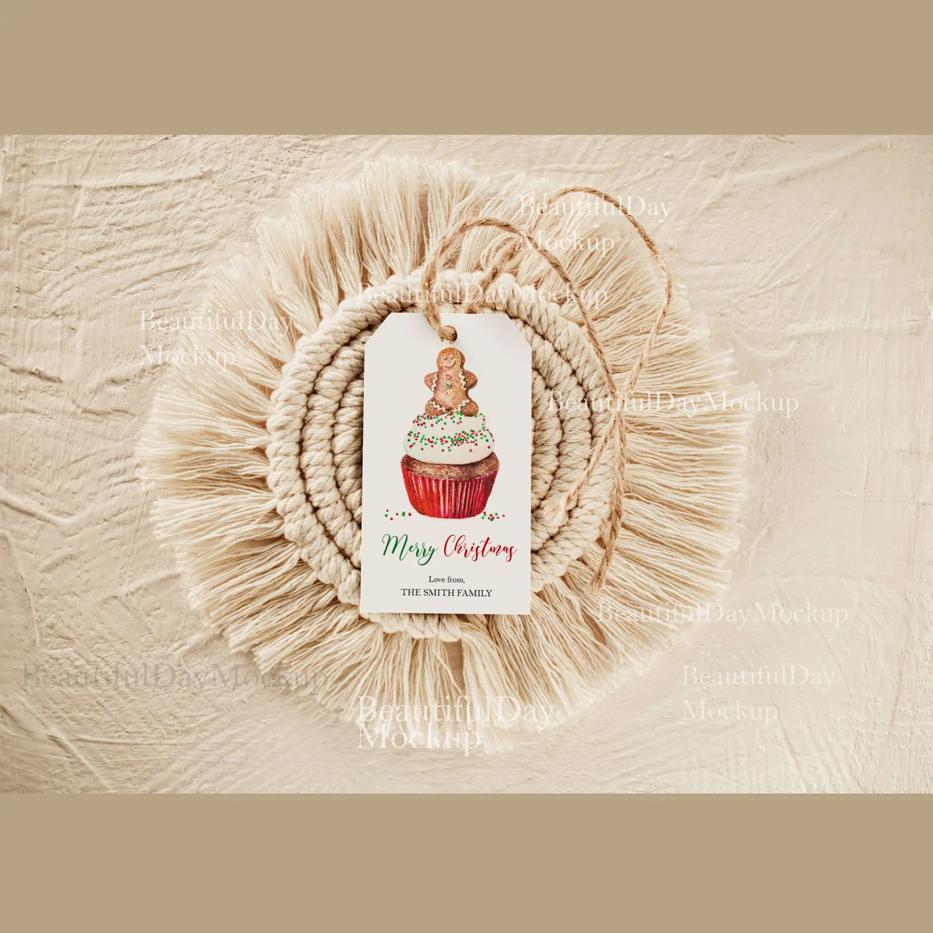 Mockup tag,mockup wedding tag, gift tag mockup, 0088 2 Mockup tag,mockup wedding tag, gift tag mockup, 0088 - Image 2