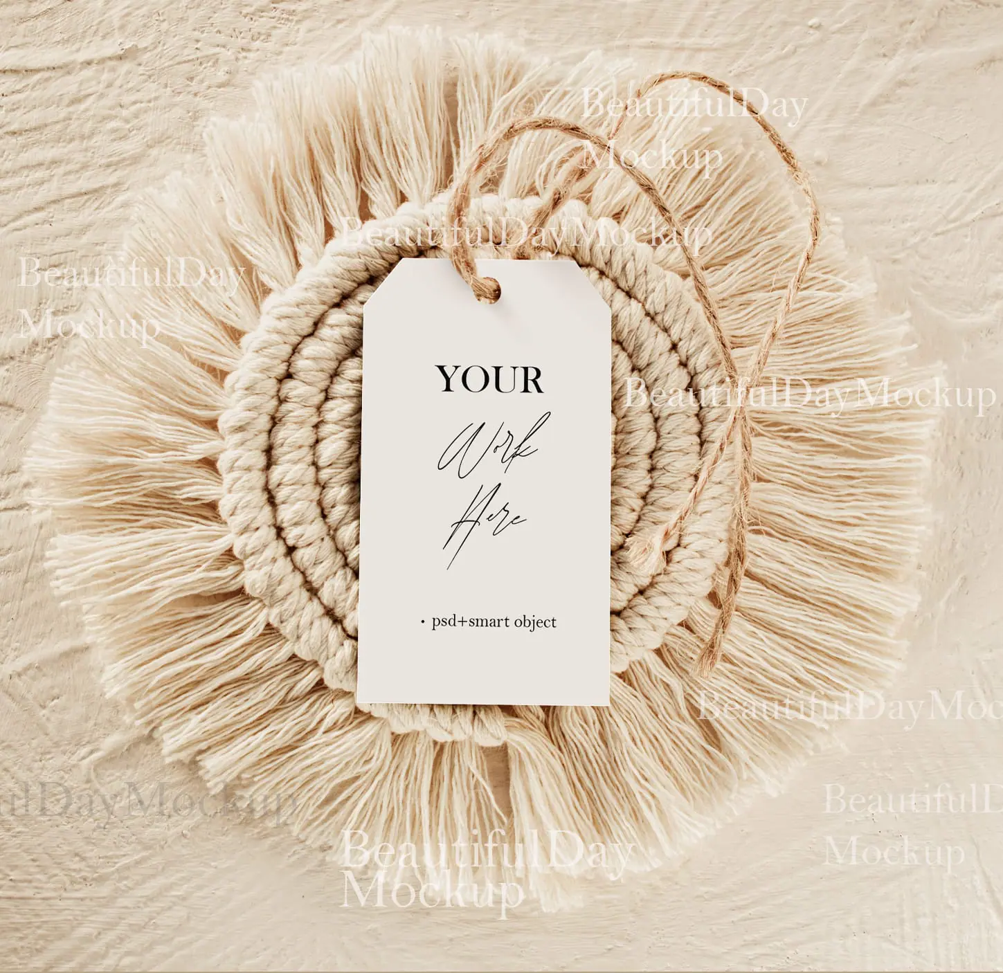 Mockup tag,mockup wedding tag, gift tag mockup, 0088 3 Mockup tag,mockup wedding tag, gift tag mockup, 0088 - Image 3