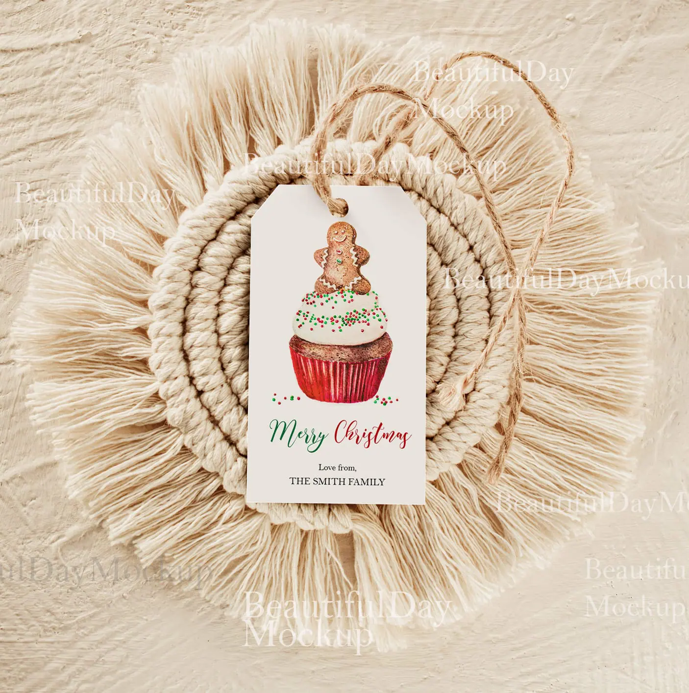 Mockup tag,mockup wedding tag, gift tag mockup, 0088 4 Mockup tag,mockup wedding tag, gift tag mockup, 0088 - Image 4