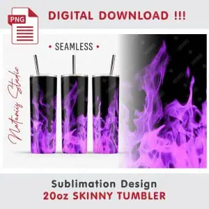 Fire Sublimation Mini Bundle – Tumbler, Mug, Coaster.