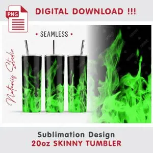 Fire Sublimation Mini Bundle – Tumbler, Mug, Coaster.