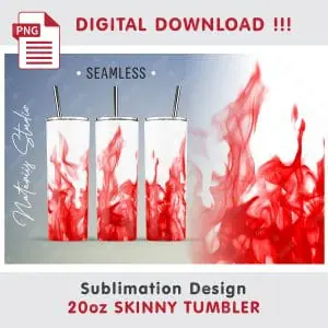Fire Sublimation Mini Bundle – Tumbler, Mug, Coaster.
