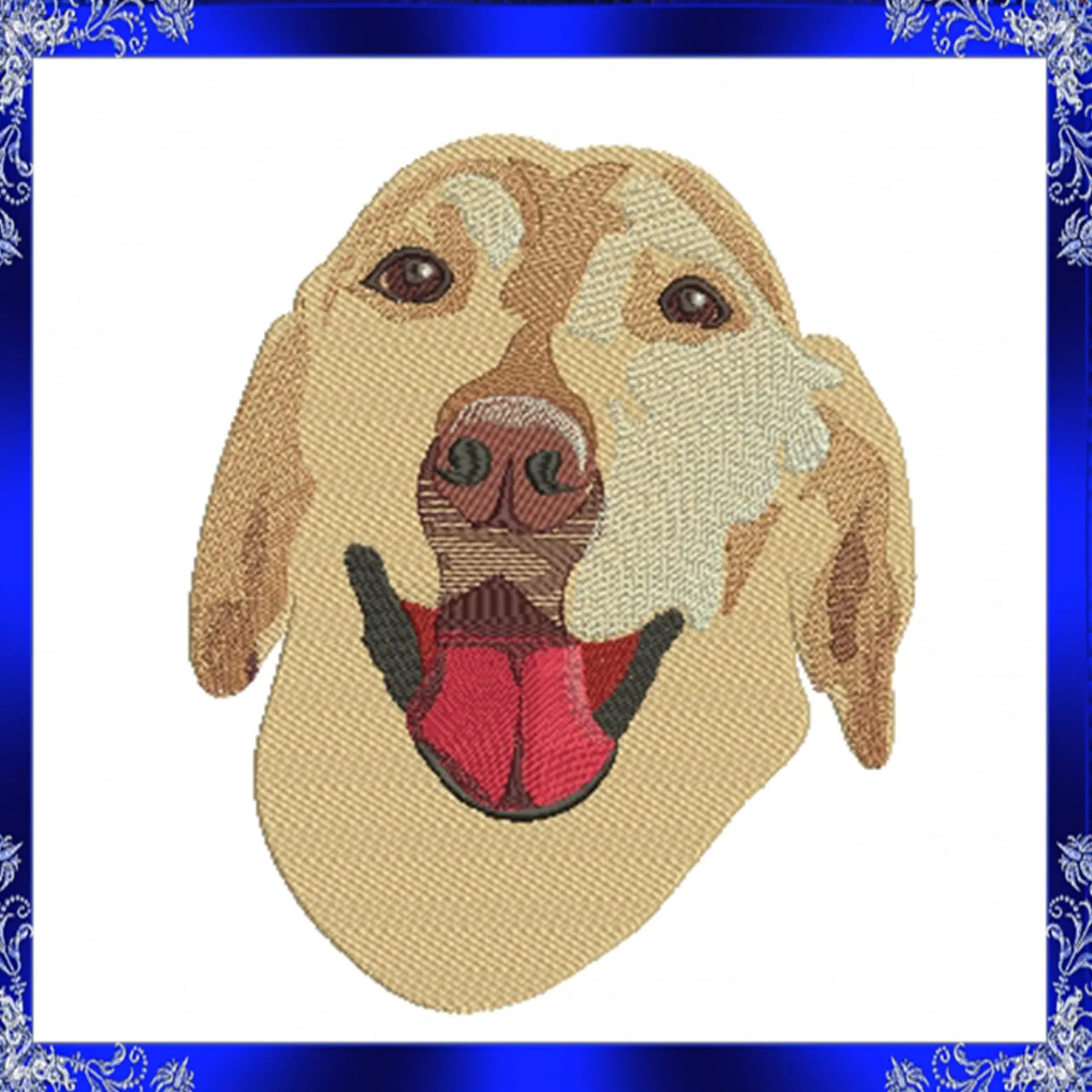 Labrador dog machine embroidery design Labrador embroidery 2 Labrador dog machine embroidery design Labrador embroidery - Image 2