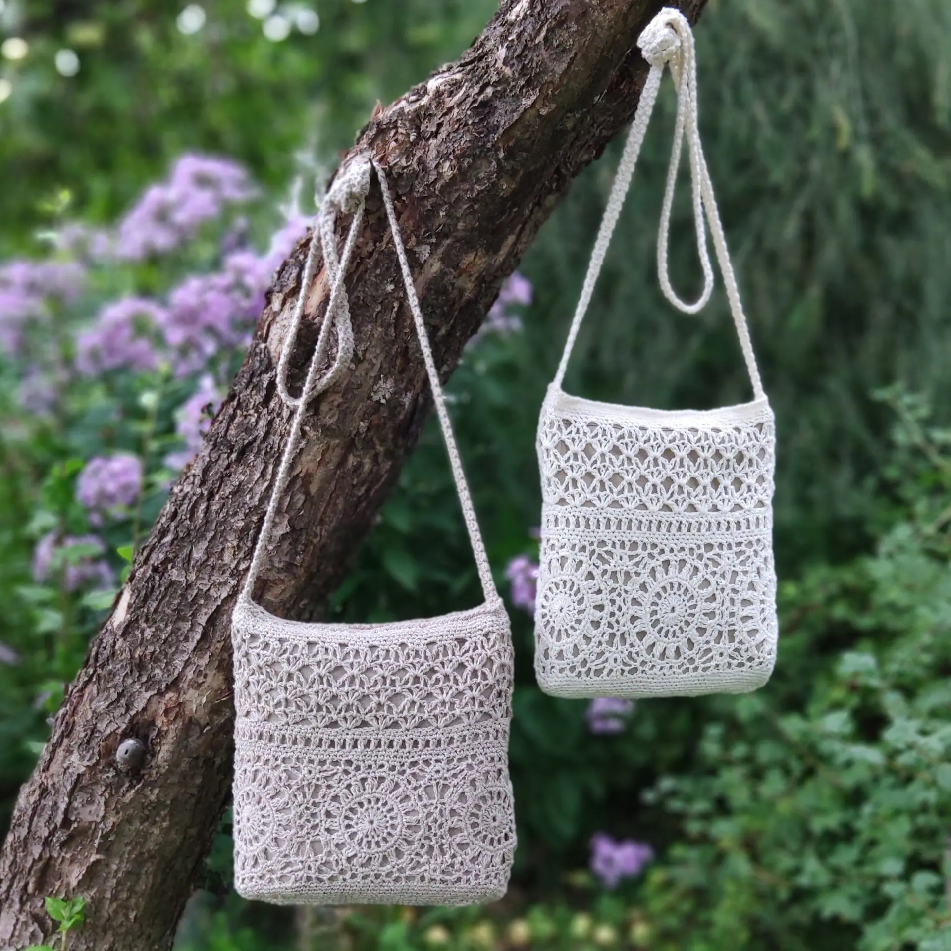 Crochet summer small bag pattern Crochet pdf handmade tutorial 3 Crochet summer small bag pattern Crochet pdf handmade tutorial - Image 3