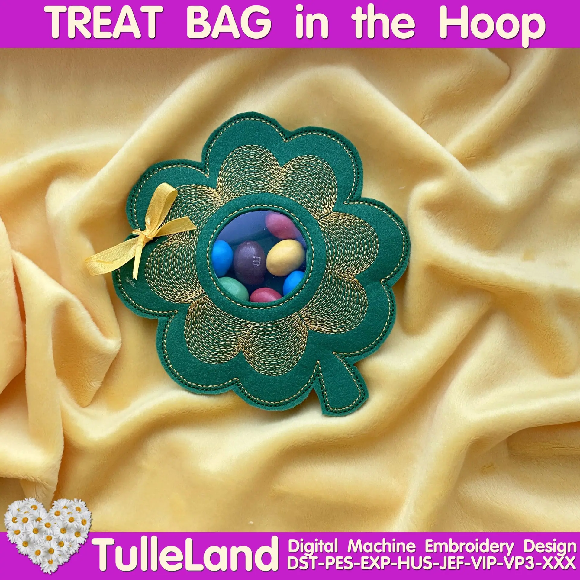 Clover St. Patrick Day Peekaboo Treat Bag machine embroidery 4 DIGITAL_DESIGN_TOY_TREAT_BAG_Clover