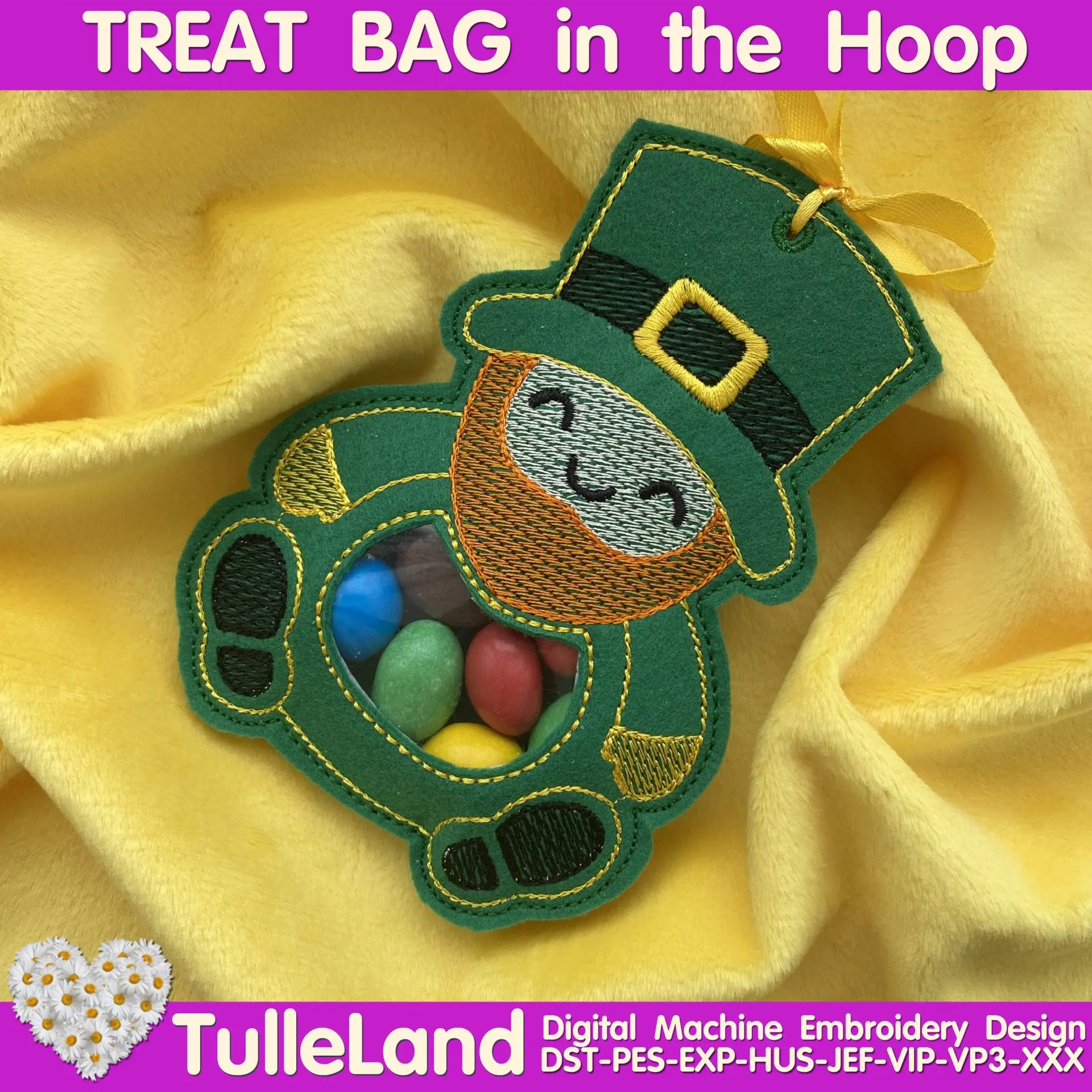 Leprechaun St. Patrick Day Peekaboo Treat Bag machine embroidery 5 DIGITAL_DESIGN_TOY_TREAT_BAG_leprechaun