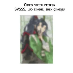 Cross stitch pattern System Danmei Bamboo Forest China PDF