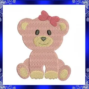 Bear machine embroidery design BEAR Embroidery design